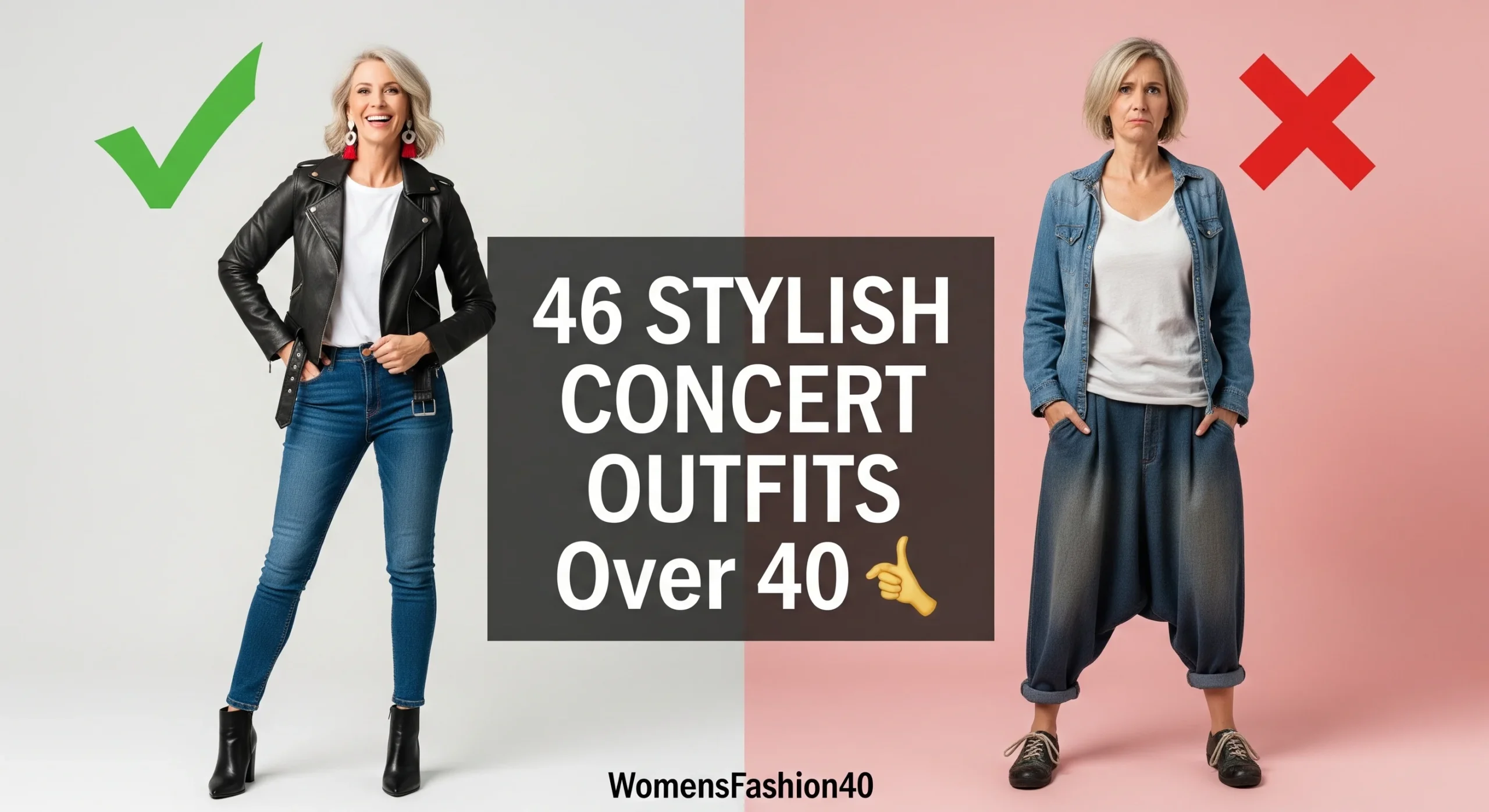 What to Wear to a Concert Over 40: 46 Stylish Concert outfit for Women Over 40
