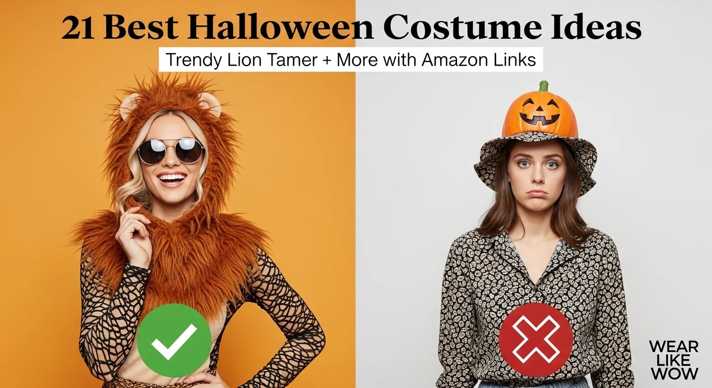 21 Best Halloween Costume Ideas: Trendy Lion Tamer Costume Ideas and More with Amazon Link