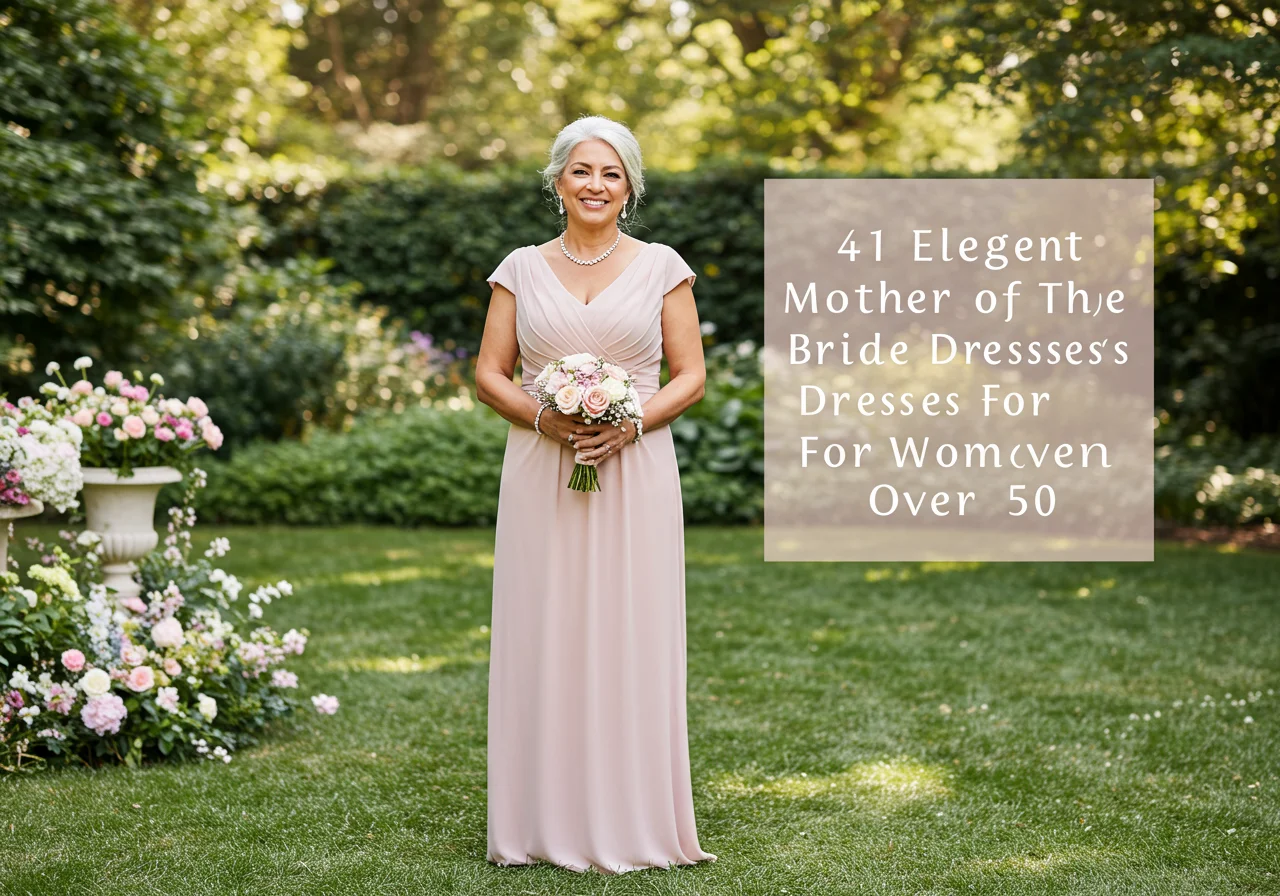 How to Choose the Perfect Mother of the Bride Dress: 41 Dresses for Women over 50
