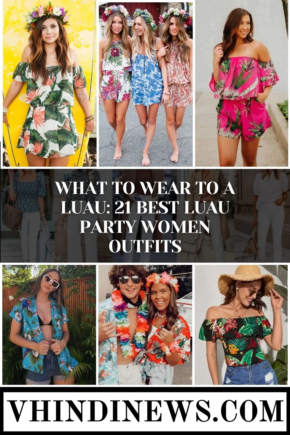 What to Wear to a Luau: 21 Best luau party Women Outfits