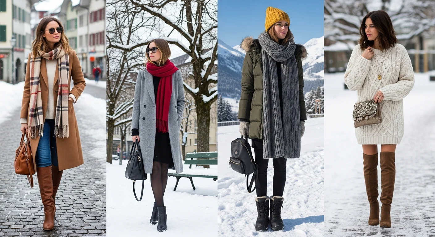 What to Wear in Winter Switzerland: 47 Best Switzerland Winter Outfits for Women 33 1.056Z