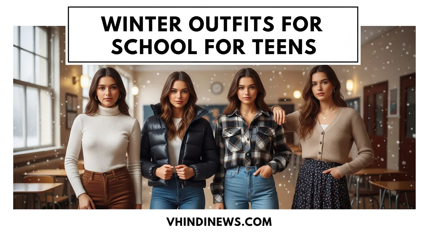 How to Style for School in Winter: 42 Winter Outfits for School for Teens