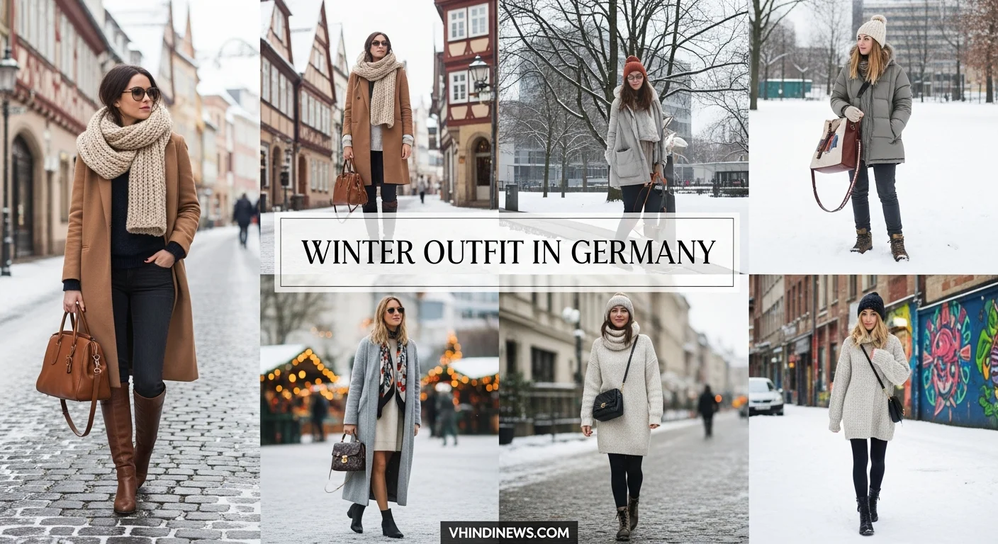 What to Wear in Winter in Germany: 42 Best Winter Outfit in Germany