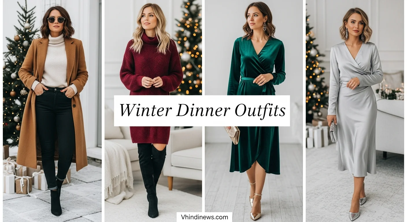 What to Wear for a Winter Dinner: 42 Classy Winter Dinner Outfits to Stay Warm & Chic