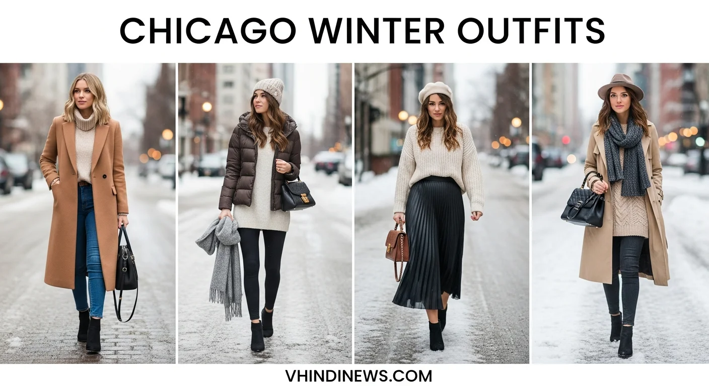 What to Wear in Chicago Winter: 42 Best Chicago Winter Outfits for Women