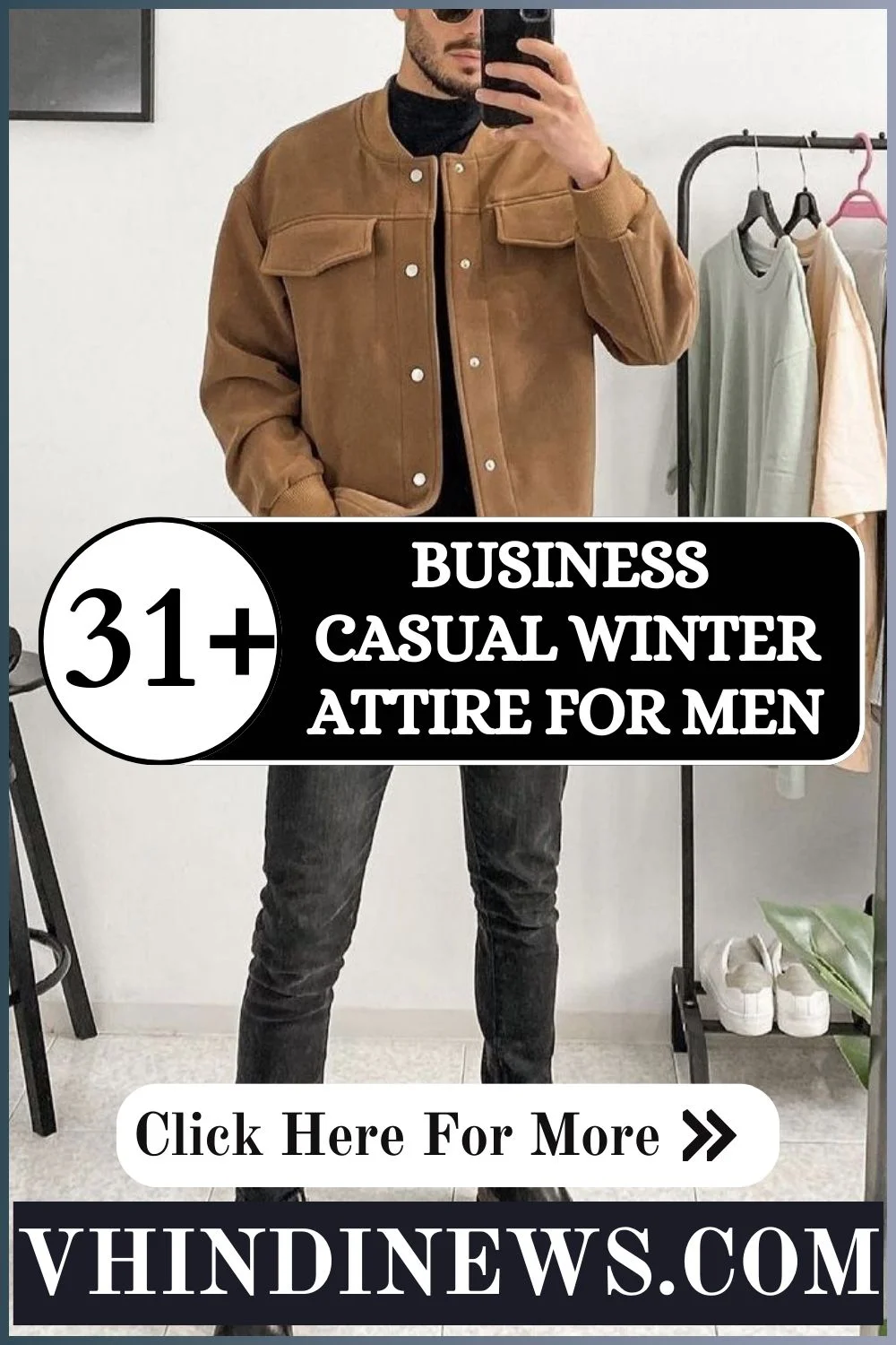 31 Casual Winter Attire for Men 8