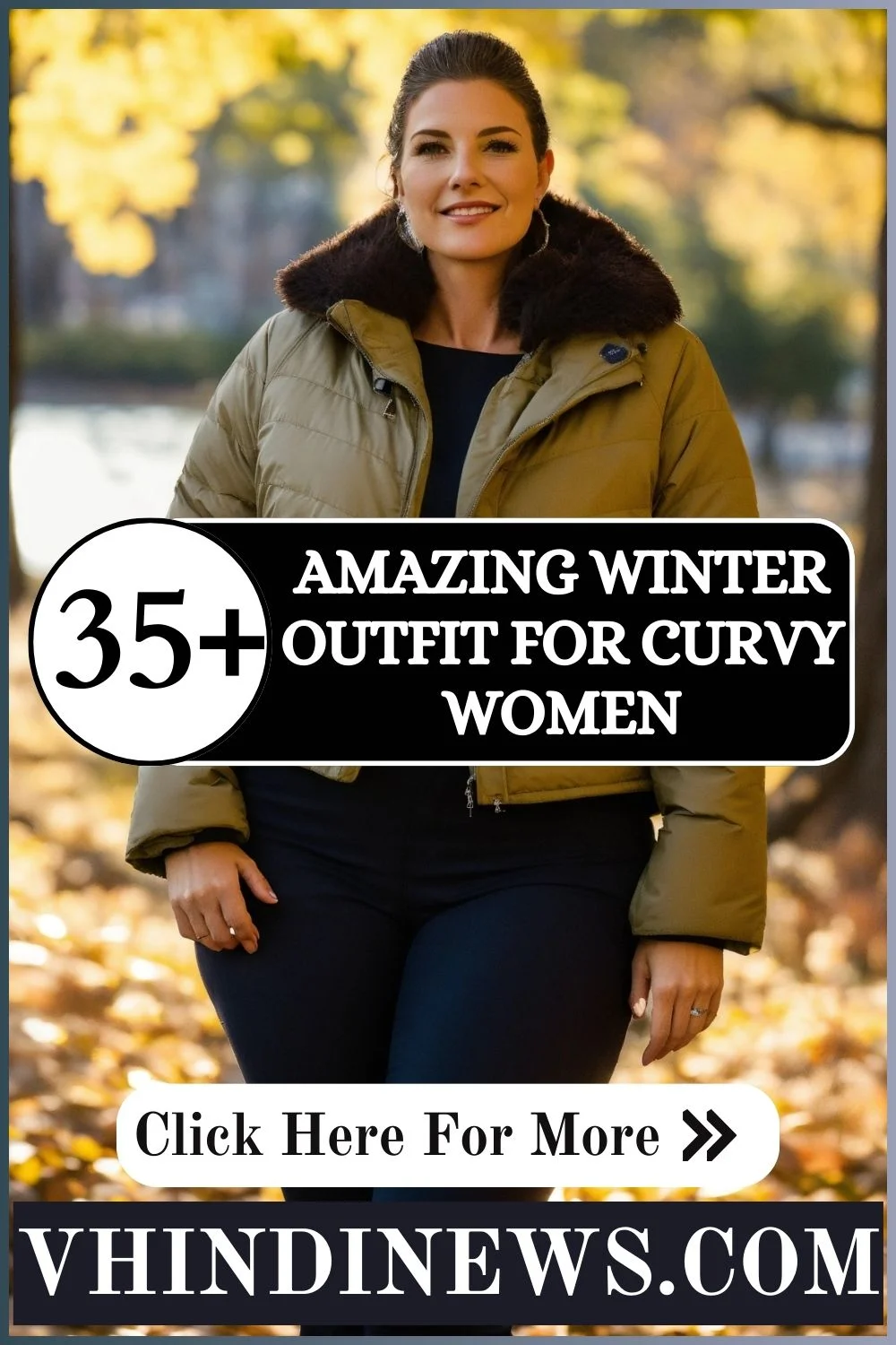 What to Wear for Plus Size Women Outfit in Winter: 35 Best Winter Outfit for Curvy Women