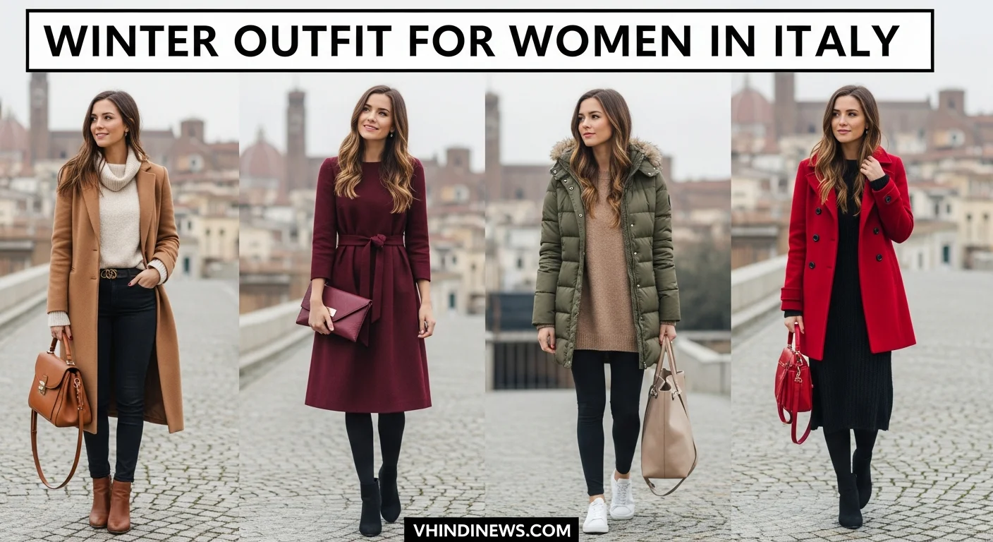 What to Wear in Winter in Italy: 42 Best Winter Outfit for Women in Italy