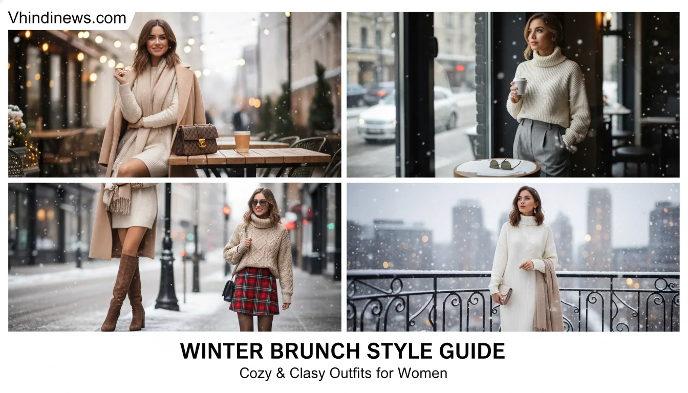 42 Cozy and Stylish Winter Brunch Outfit Ideas You’ll Love: Must Try Winter Brunch Outfit for Women