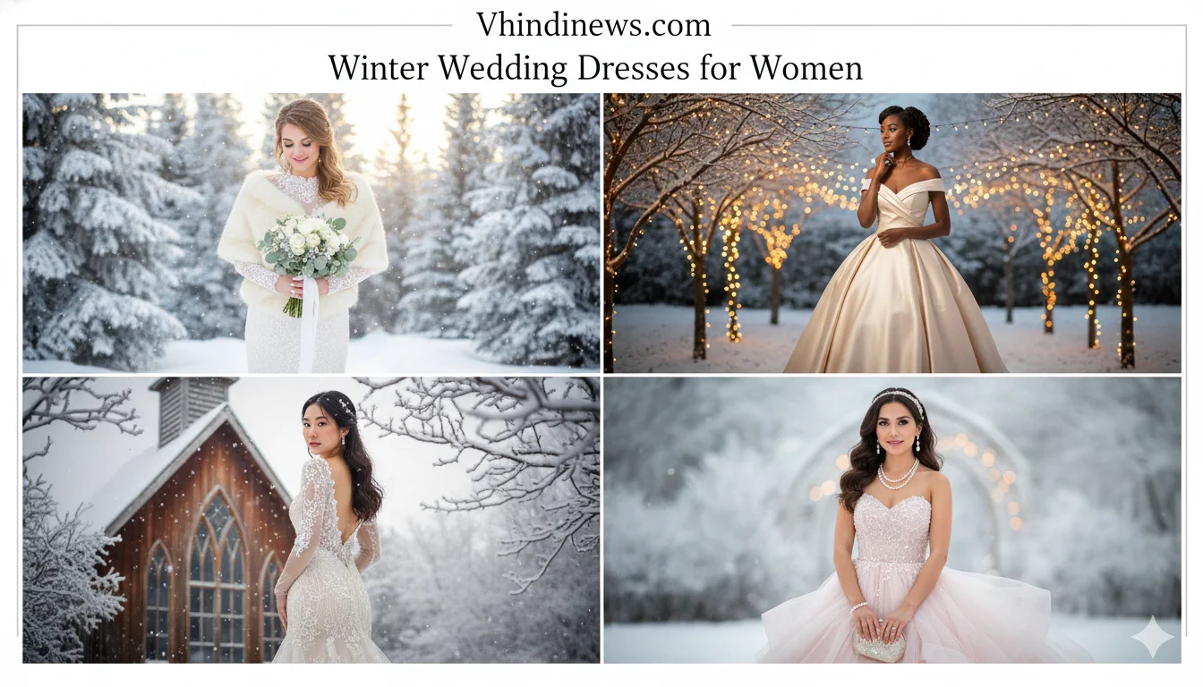 What to Wear to a Winter Wedding for Women: 42 Best Winter Wedding Dresses for Women