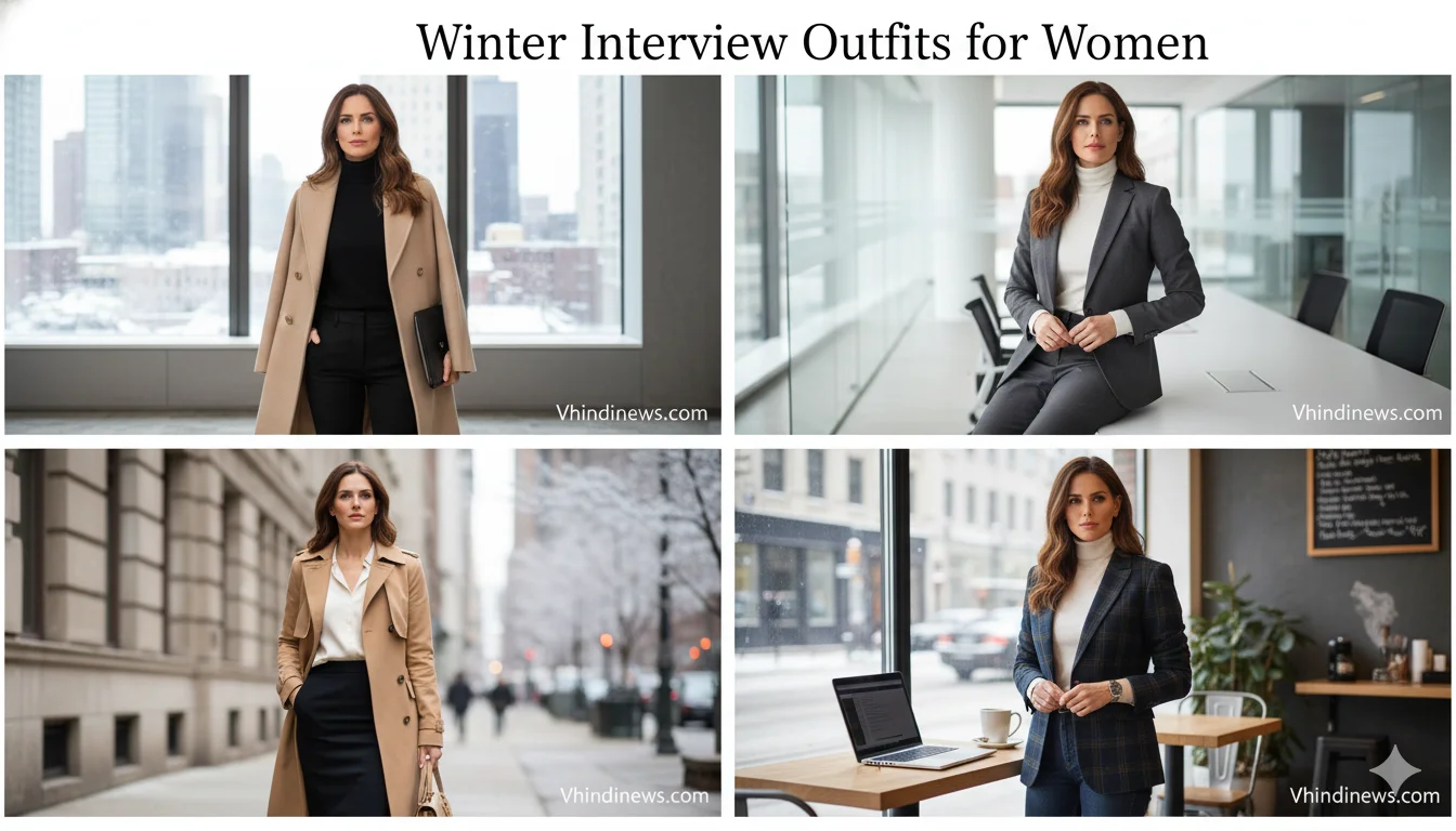 What to Wear to an Interview in Winter: 42 Winter Interview Outfits for Women