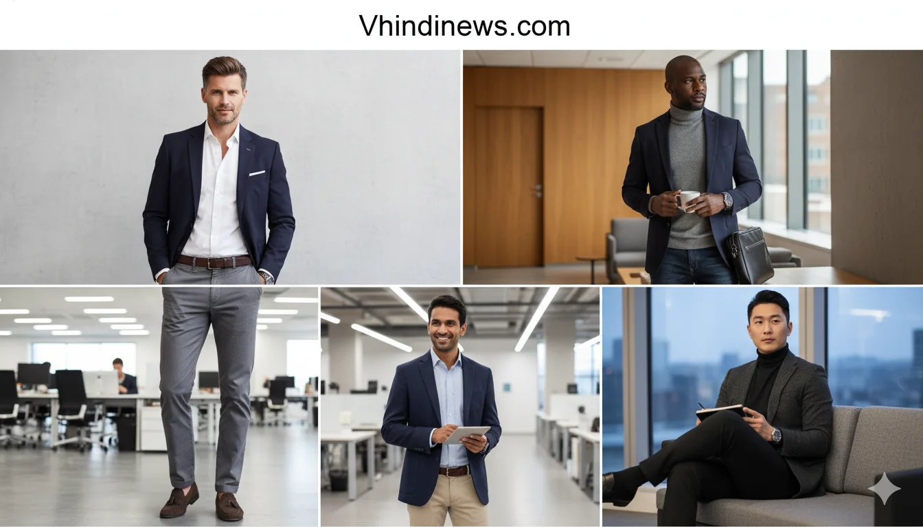 What to Wear in Winter for Business Casual Attire for Men: 51 Best Business Casual Outfits for Men