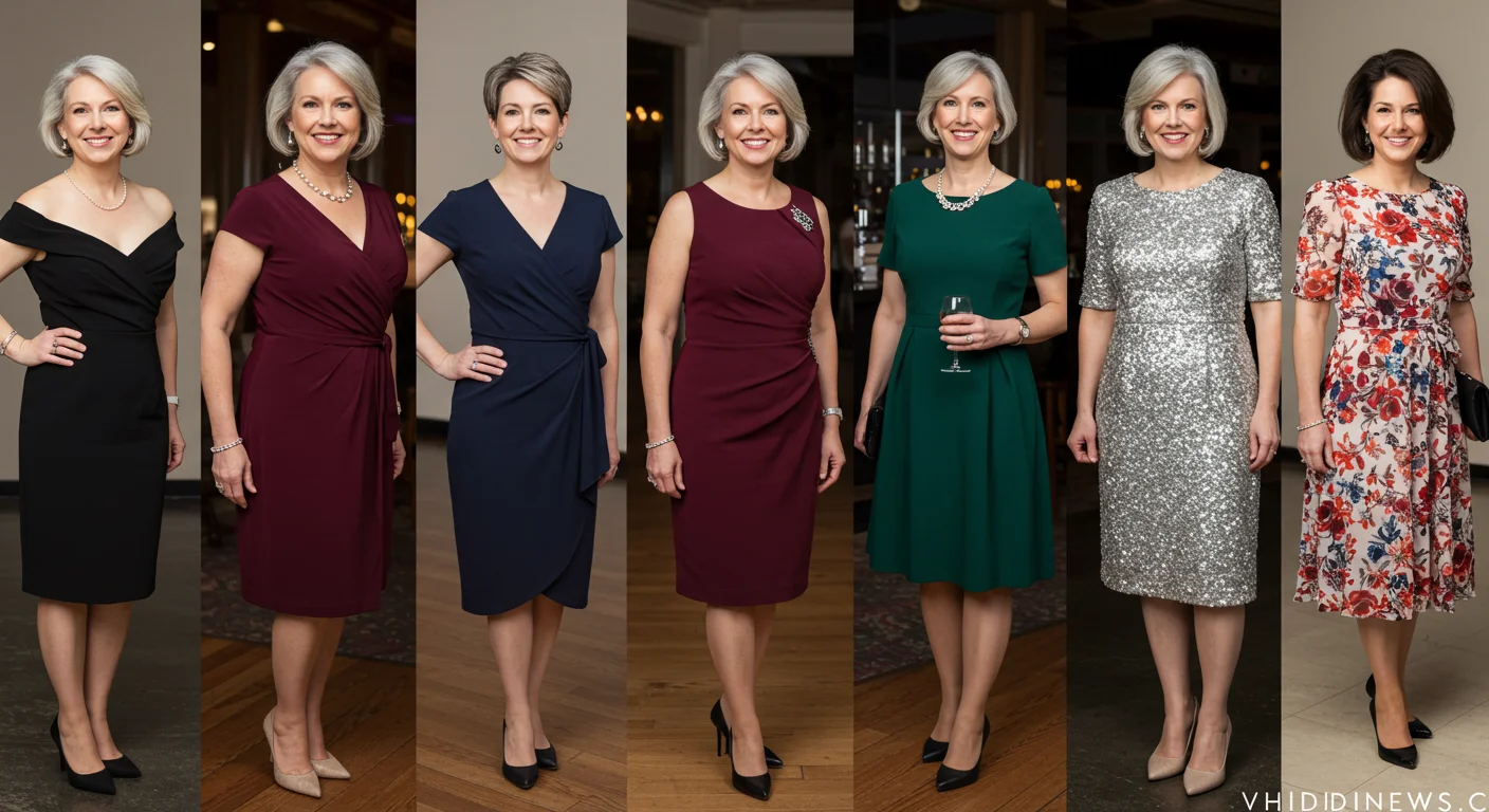 How to Choose the Perfect Cocktail Dress for Women Over 50: 21 Best Dress for Women Over 50