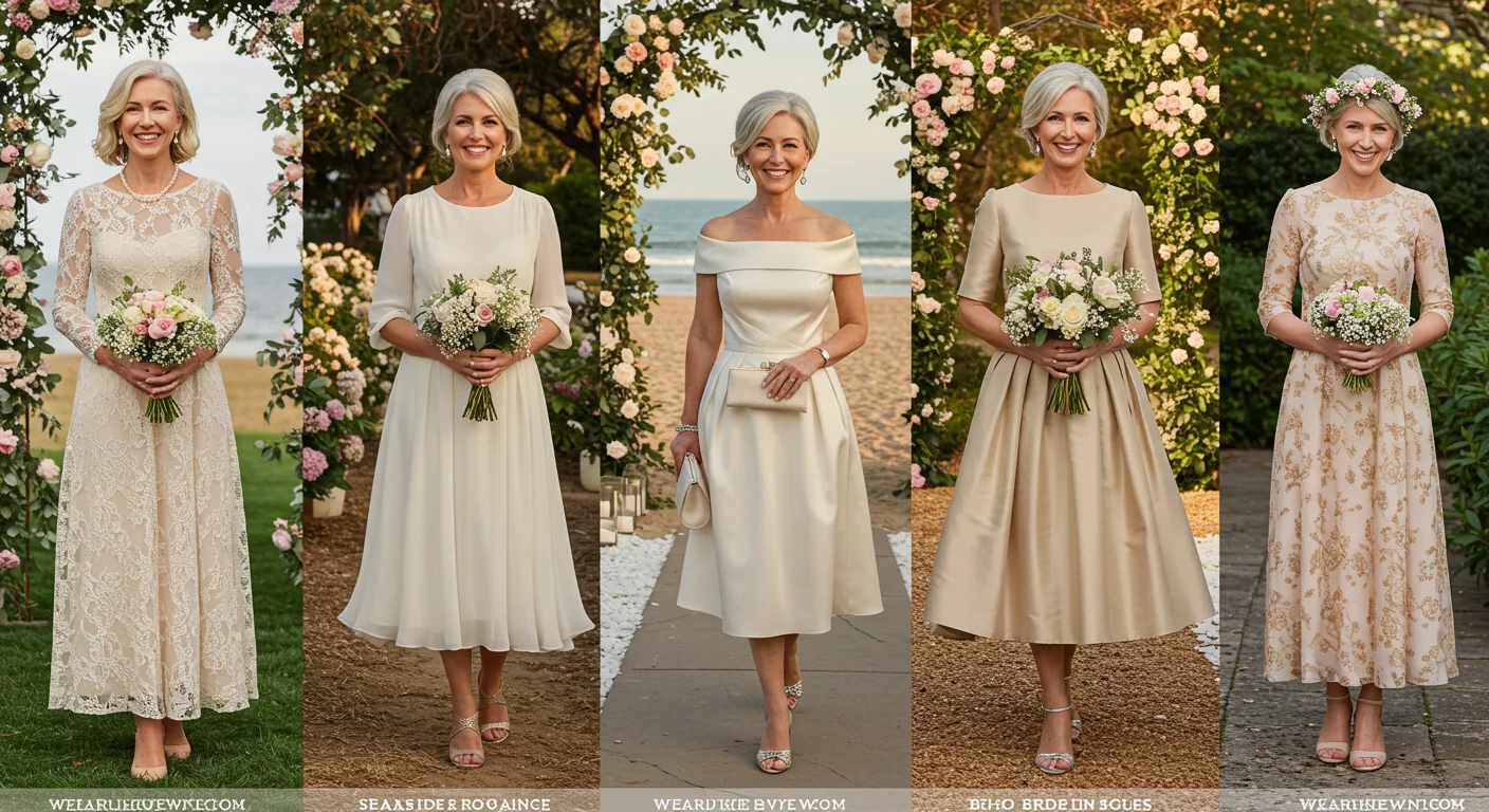 How to Choose the Perfect Wedding Dress for Women Over 60: 62 Best Wedding Outfits