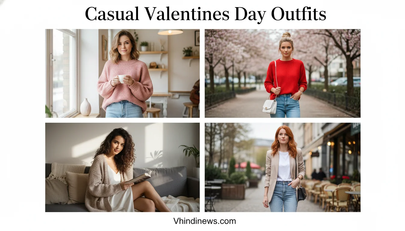 42 Best Casual Valentines Day outfits for women: Stunning Casual Valentine’s Day outfits Ideas