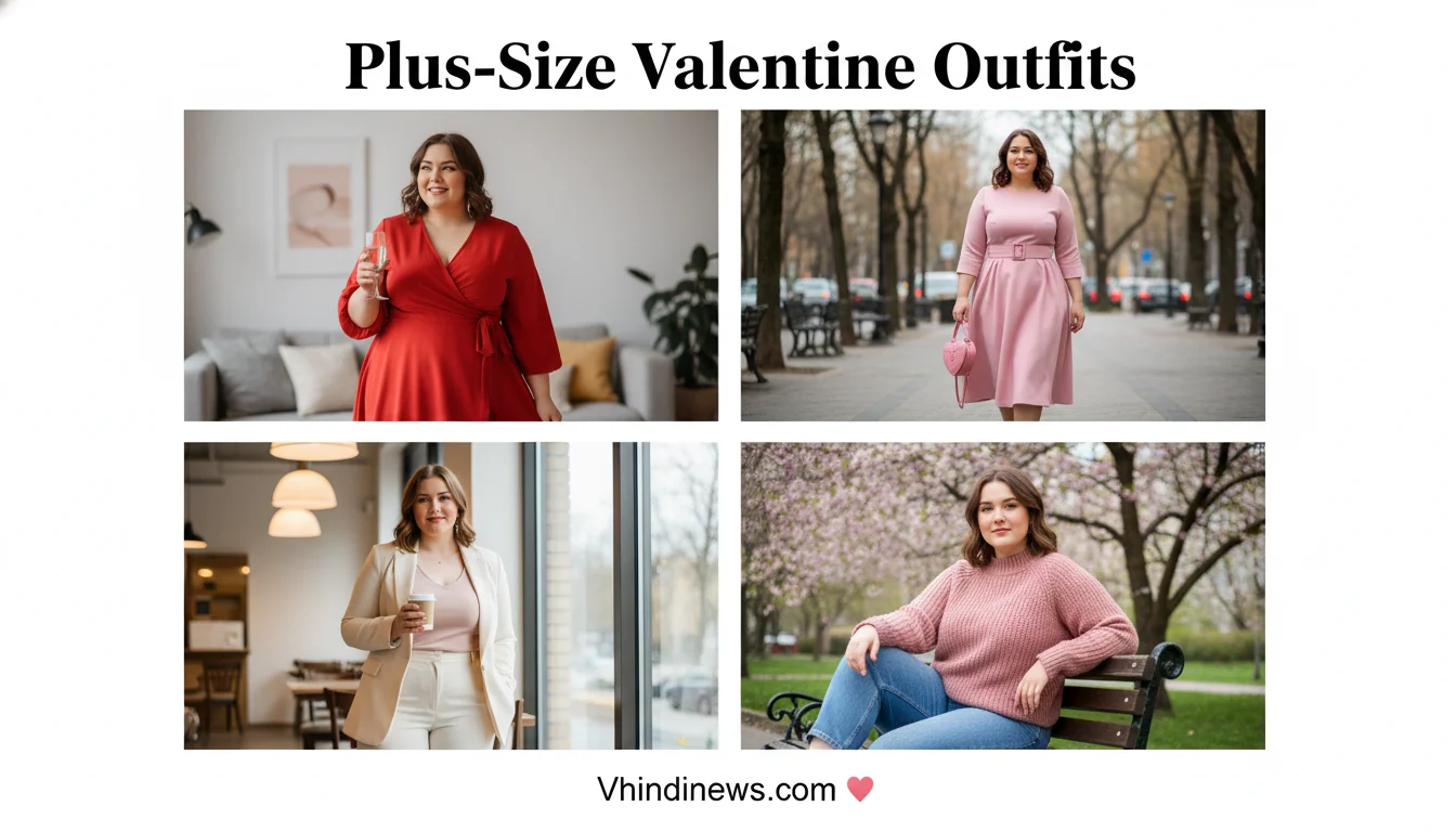 What to Wear on Valentine’s Day for Plus-Size Women: 52 Best Plus-Size Valentine Outfits