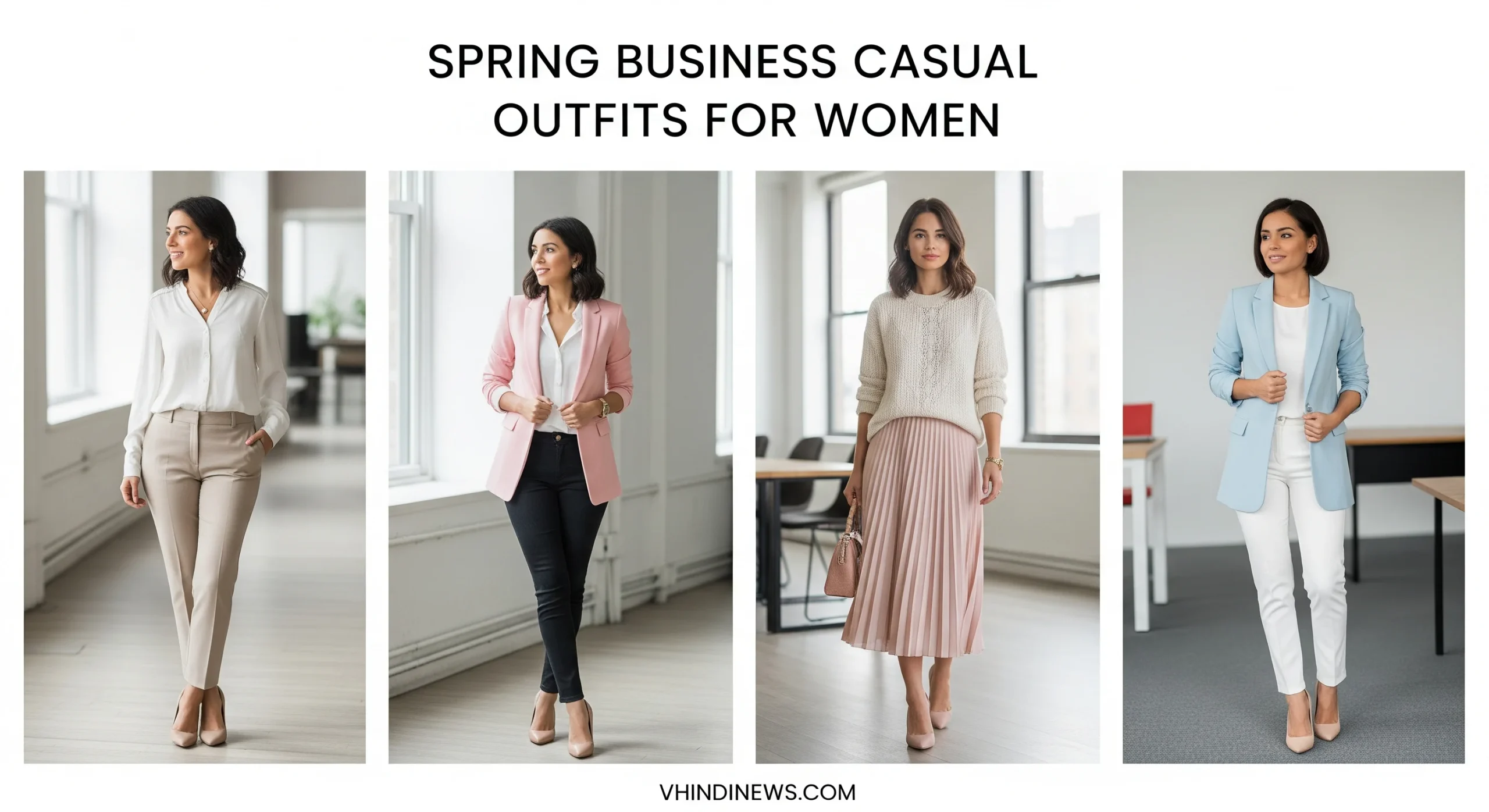 How to Look Professional in Spring: 42 Best Spring Business Casual Outfits for Women