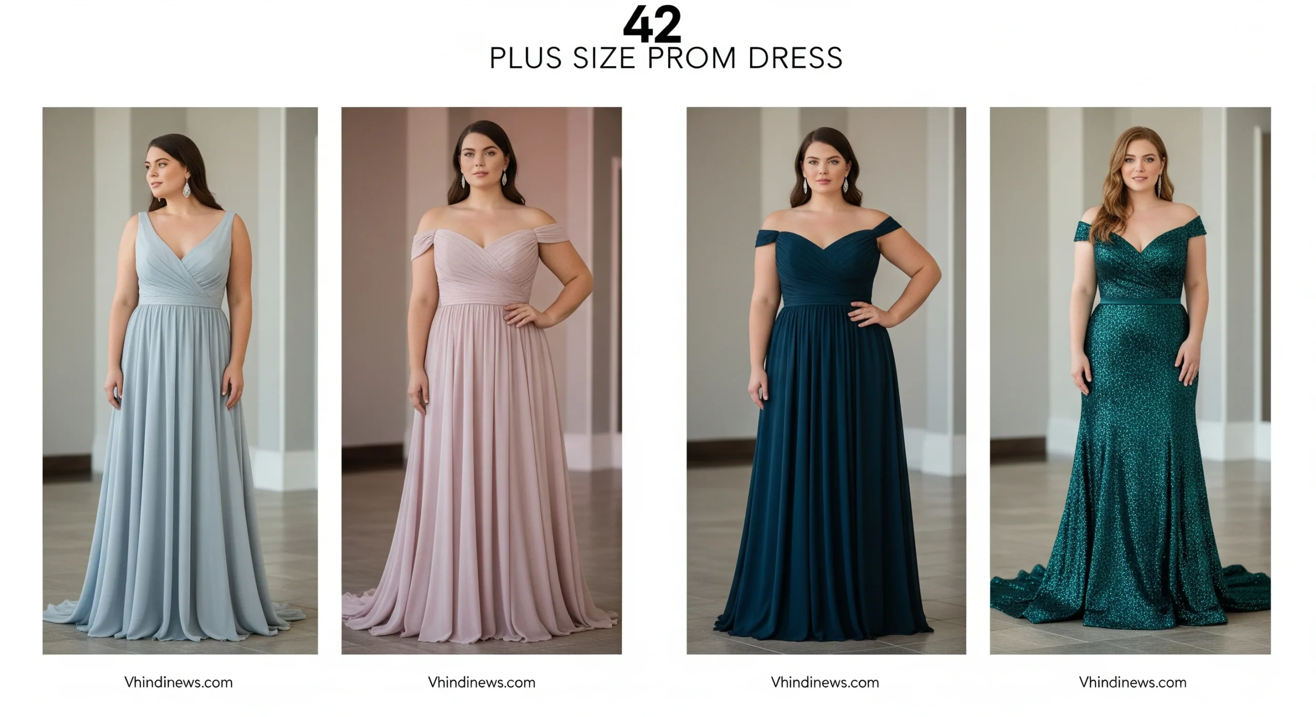 What to Wear in Prom Party : 44 Best Prom Dresses for Plus Size Women