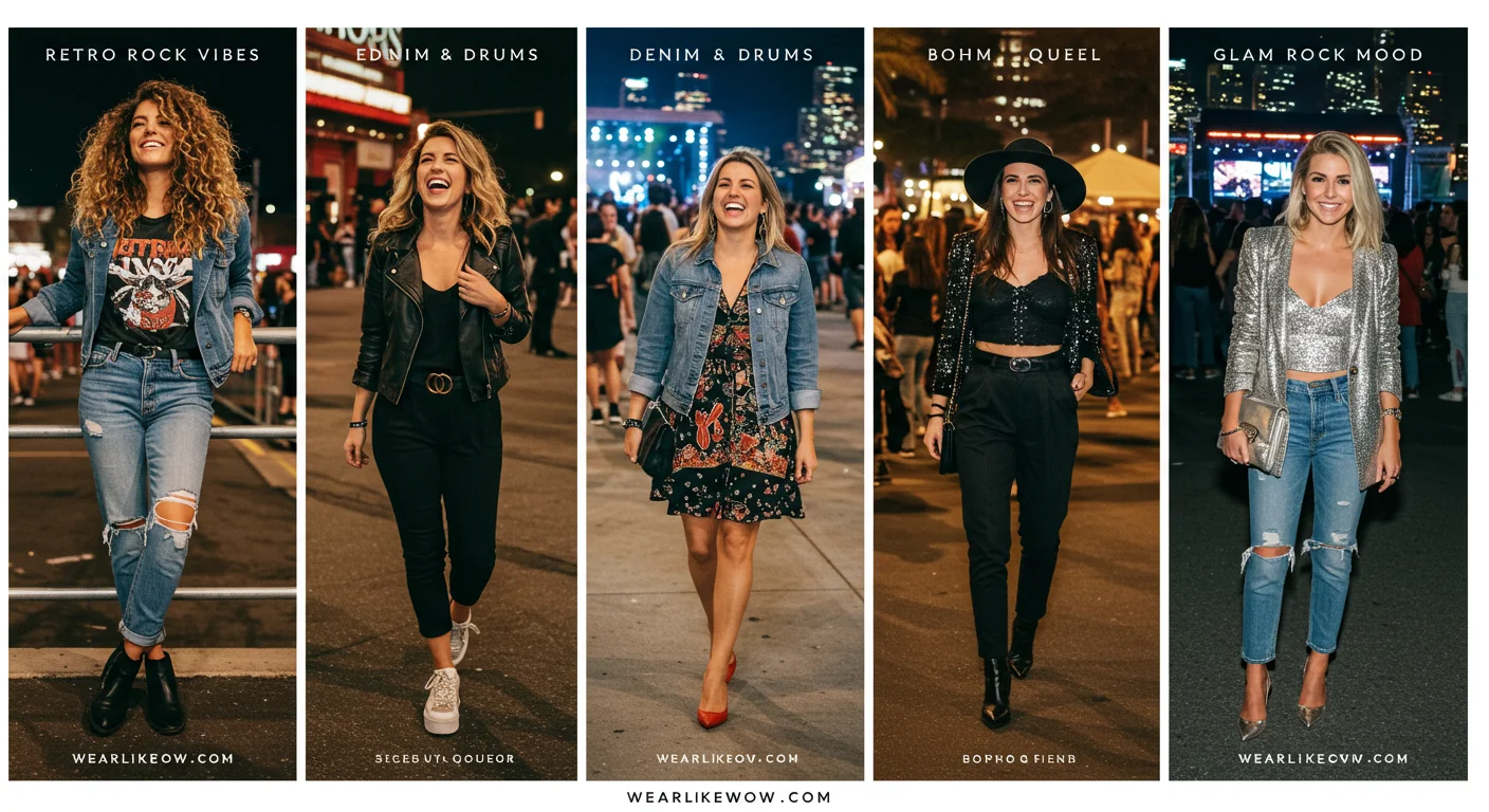 I’m 45 and Just Went to a Rock Concert—Here’s What I Wore and 41 Best Concert Outfit for Women Over 40