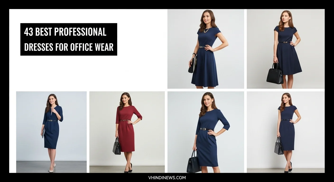 How to Style Business Casual Dresses for Women: 43 Best Professional Dresses for Office Wear