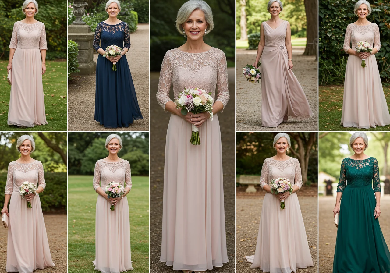 How to Look Attractive in Daughter’s Wedding for Mother: 21 Best Premium Elegant Mother of the Bride Dresses