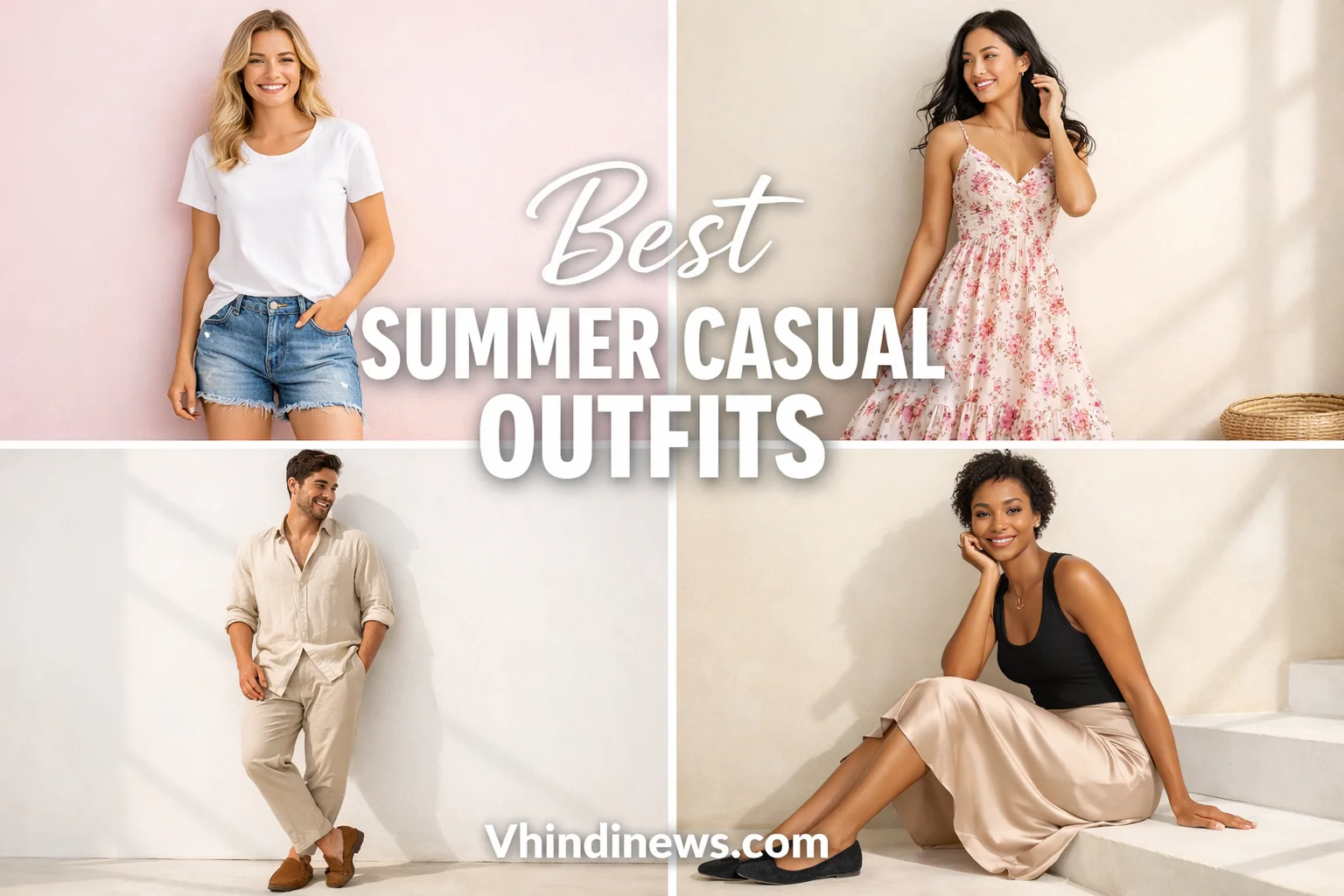 How to Style the Perfect Summer Casual Outfit: 45 Best Summer Casual Outfits for Every Occasion