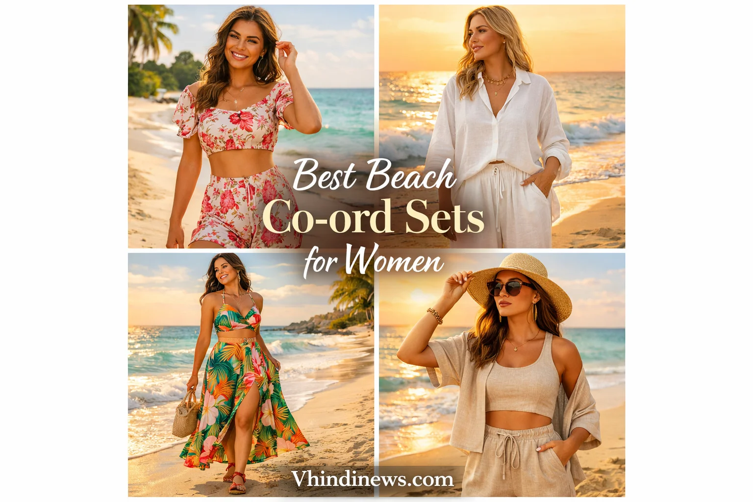 45 Best Beach Co-ord Sets for Women: Perfect Matching Outfits for Summer 2026