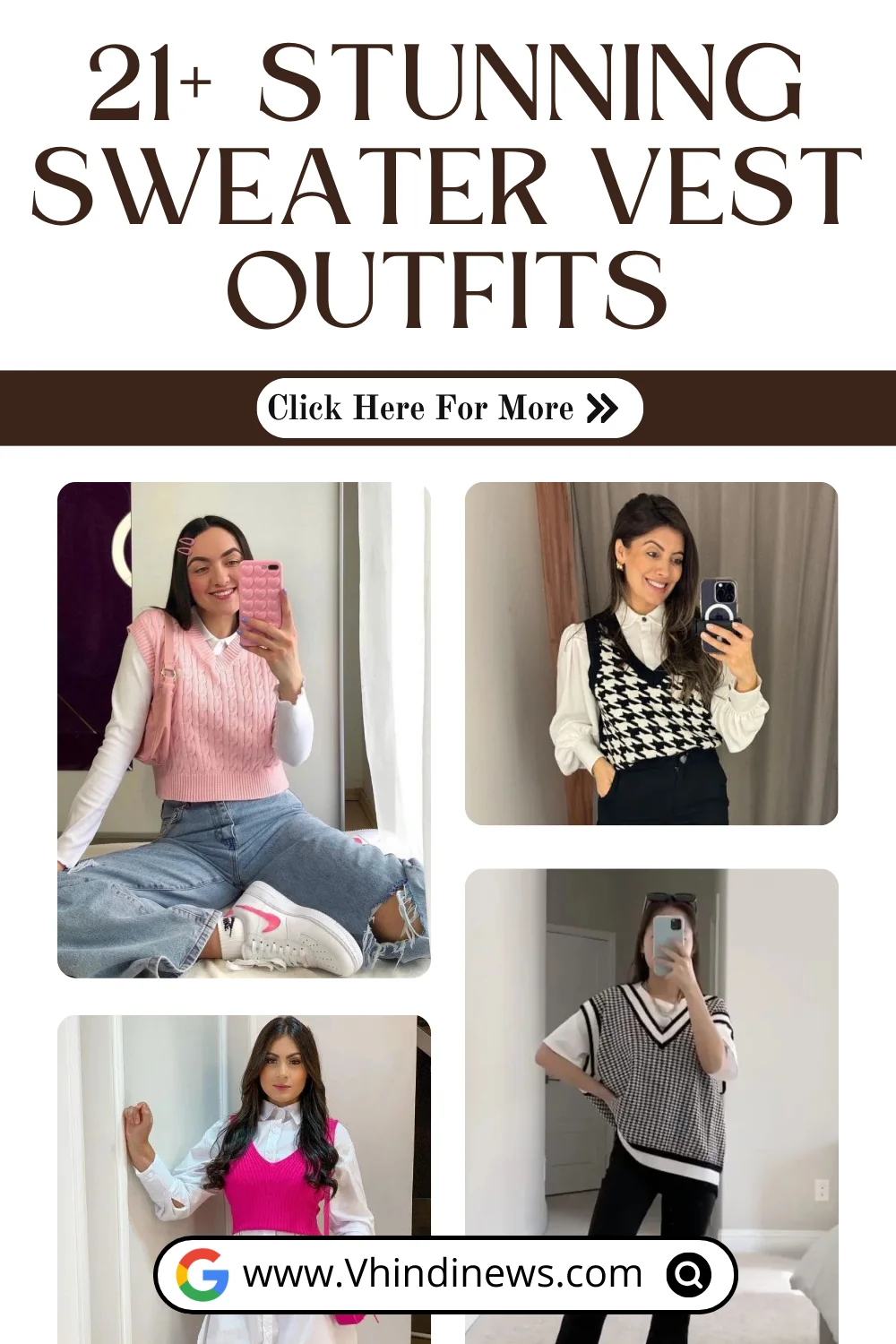 What to Wear with Sweater Vest: 21 Best Styles to Rock a Sweater Vest