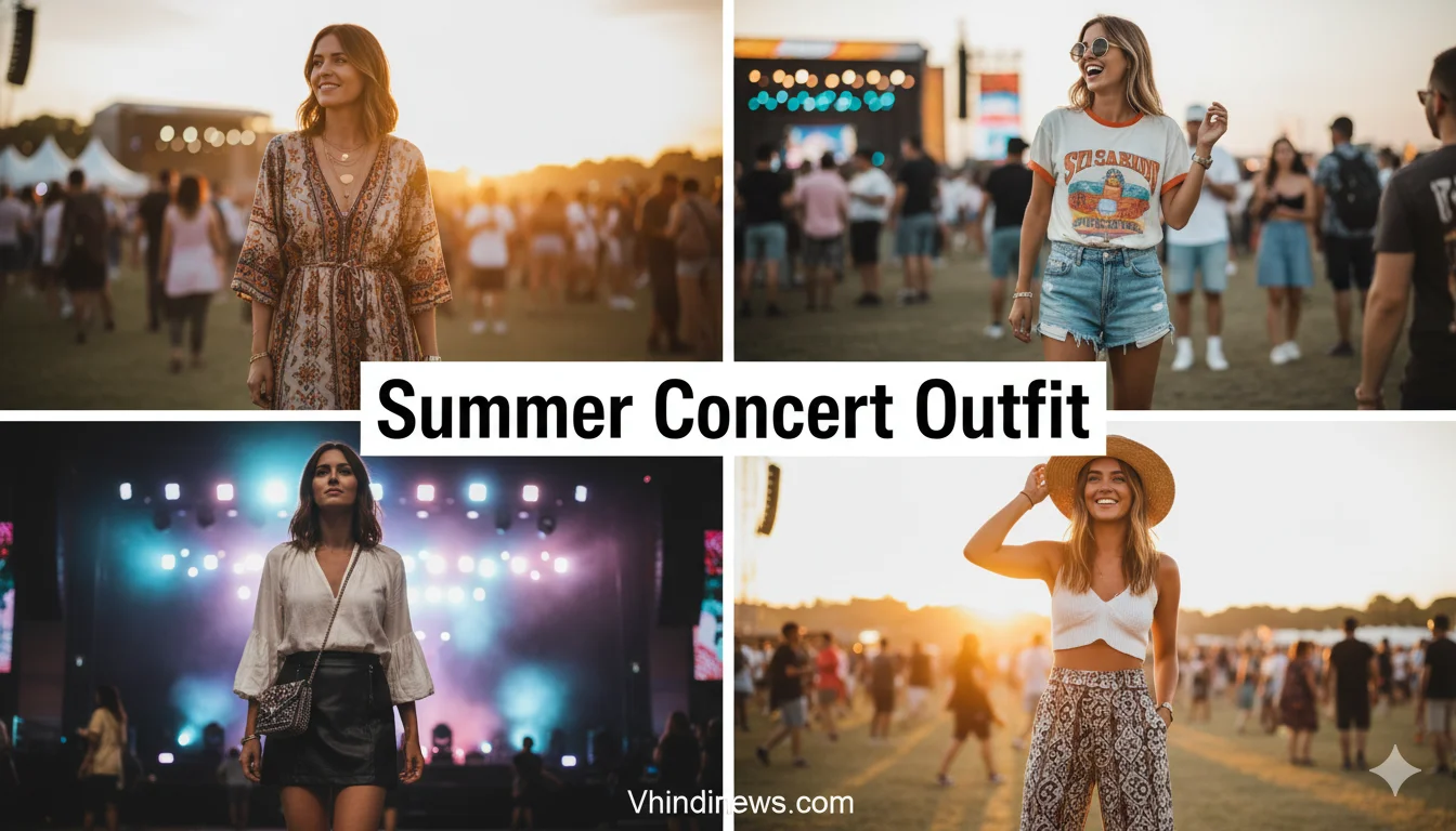 How to Style the Perfect Summer Concert Outfit: 45 Best Summer Concert Style Ideas