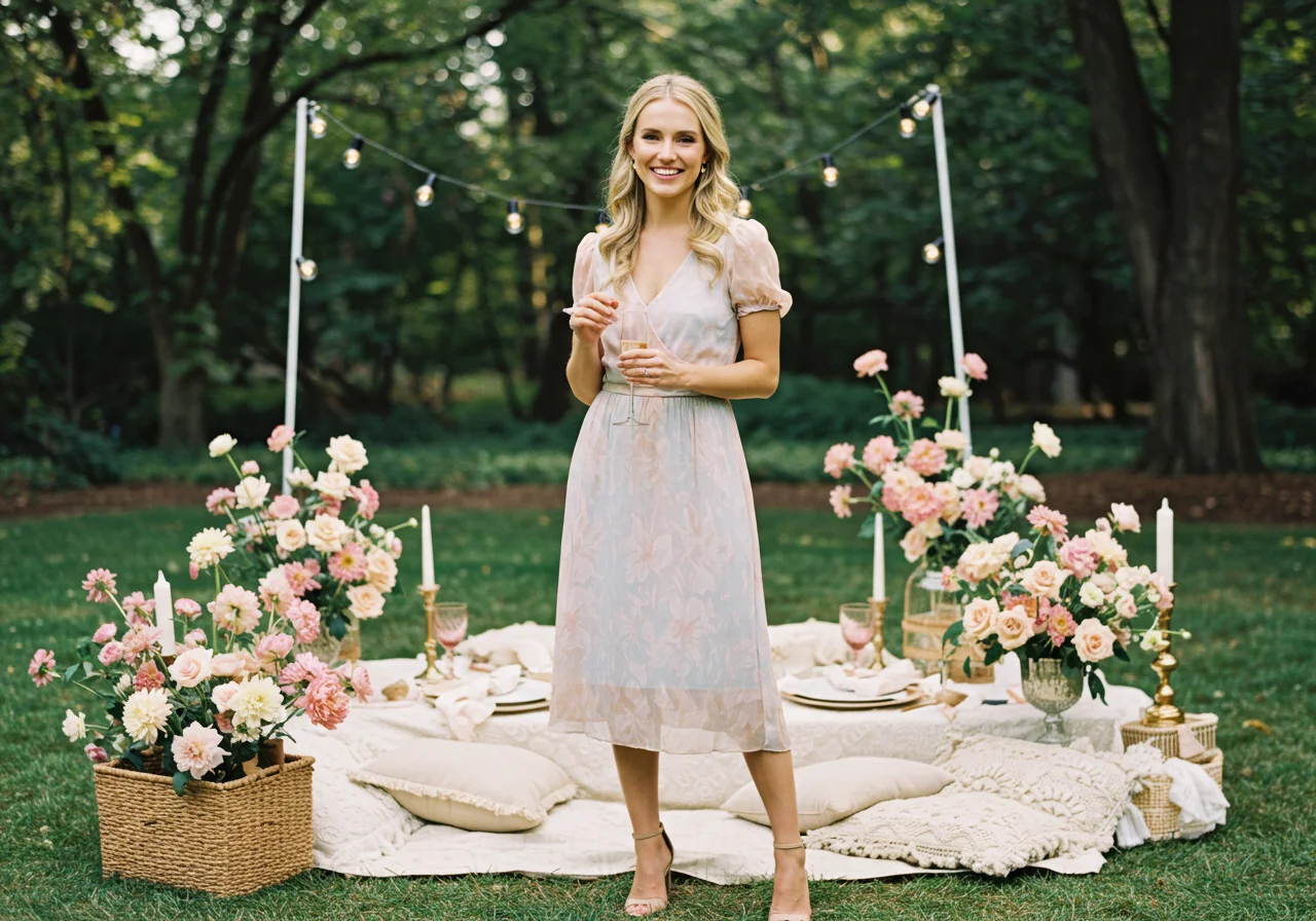 24 Stunning Bridal Shower Outfits in Summer 2025: Elegant and Chic Ideas