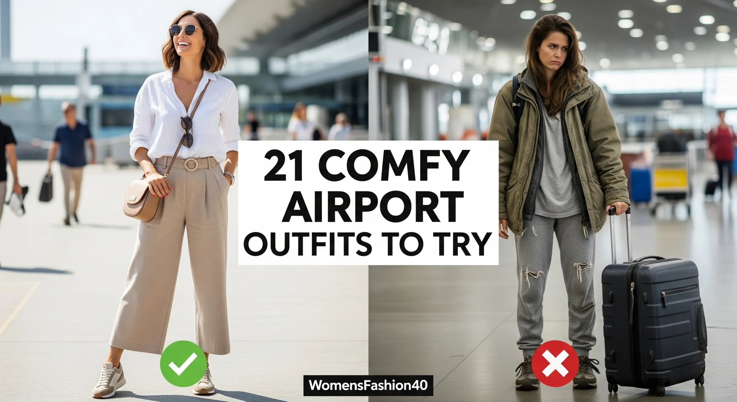 Flying Soon? 21 Chic & Comfy Best Summer Airport Outfits You’ll Love!