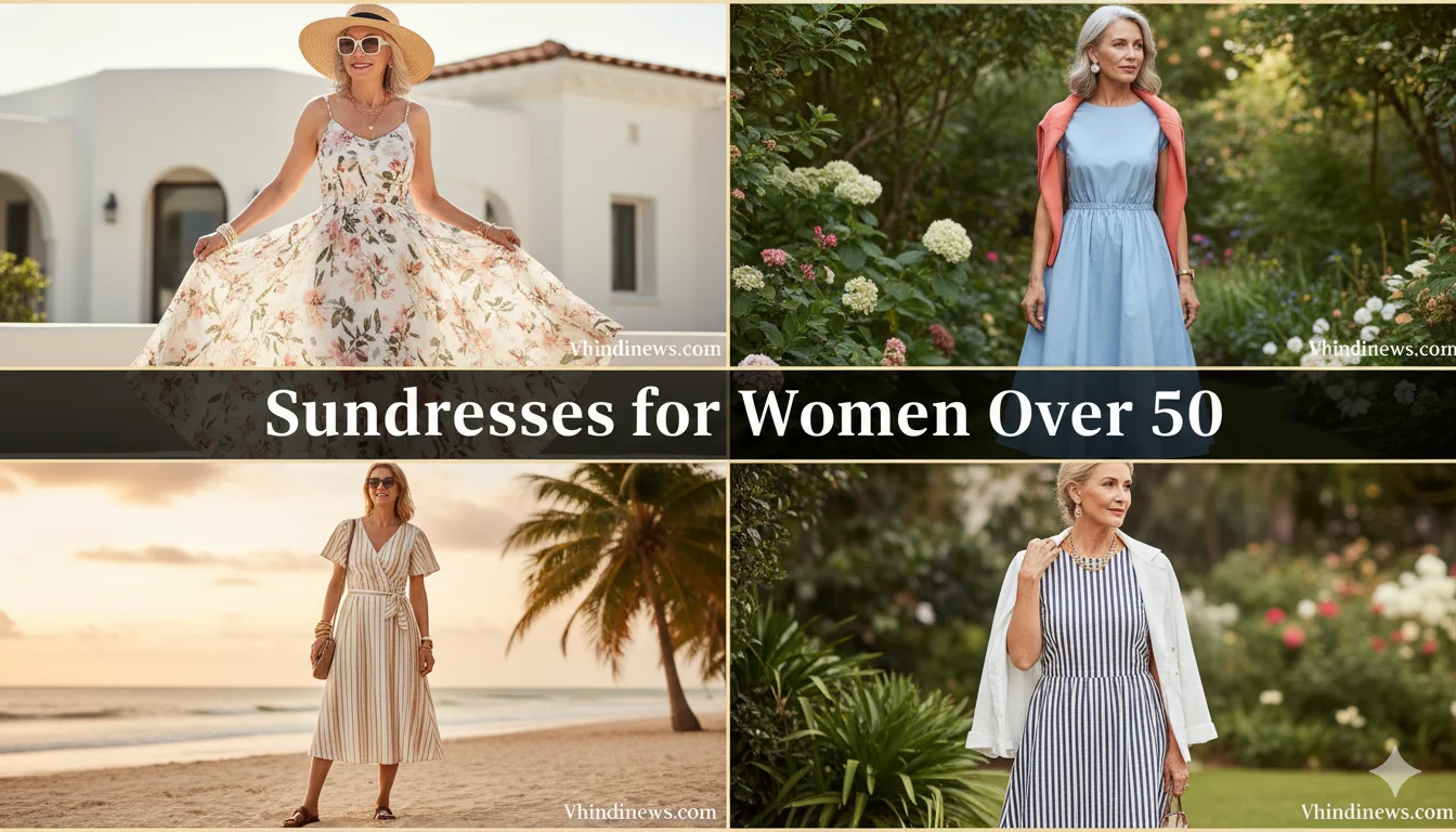 41 Chic & Comfortable Sundresses for Women Over 50 to Shine This Summer