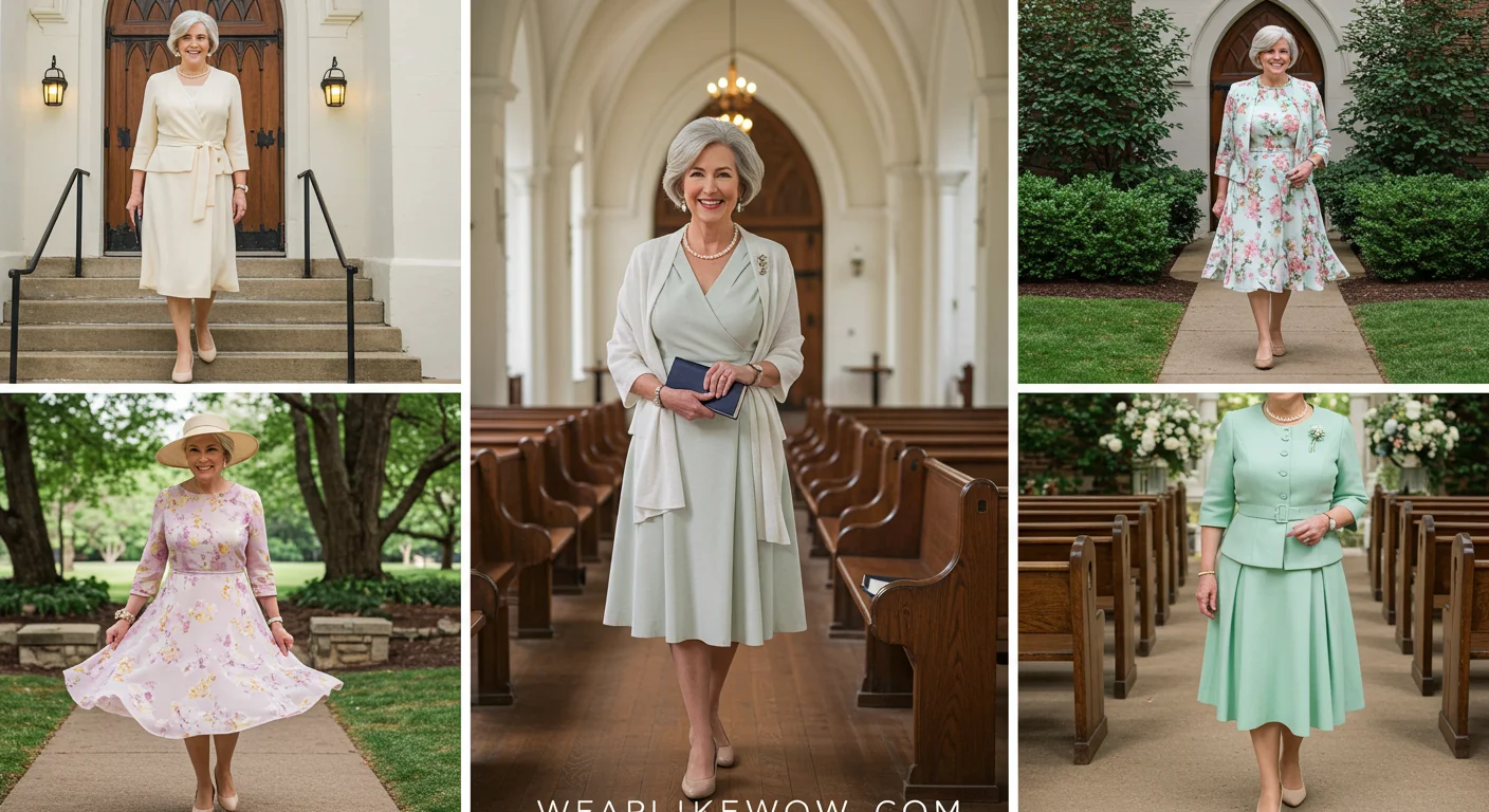 21 Elegant Church Outfits for Women Over 60 – Stay Stylish & Modest