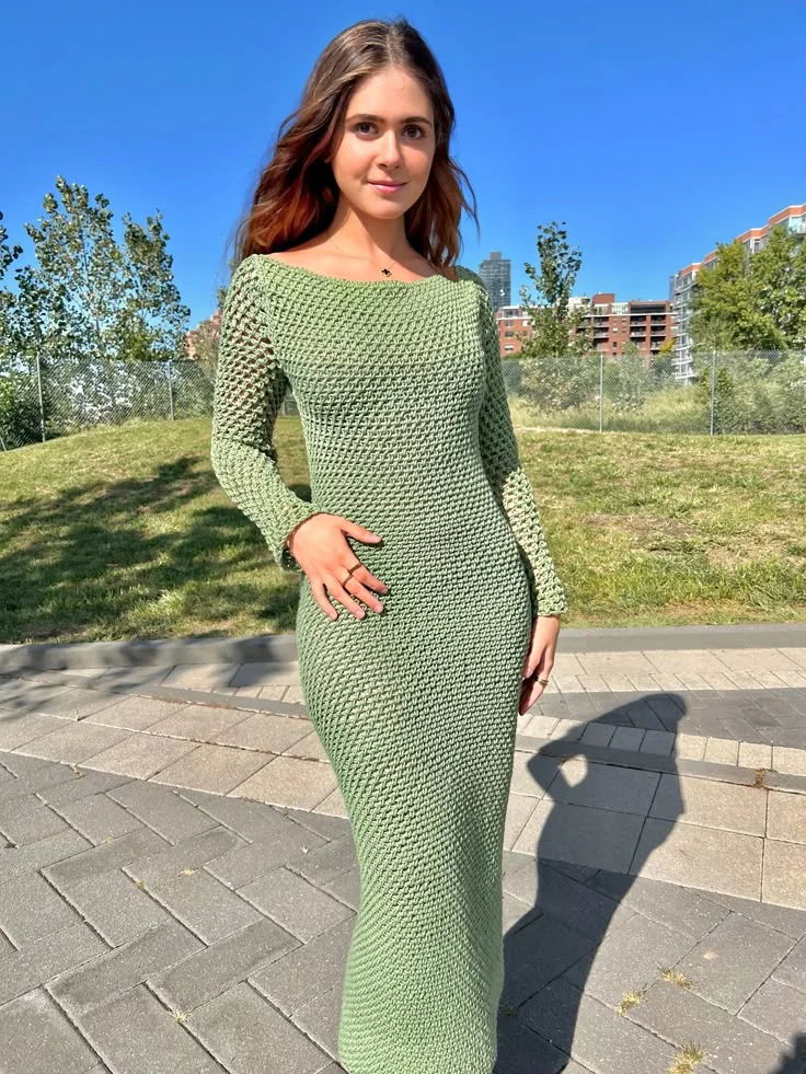 crochet wedding dress 6