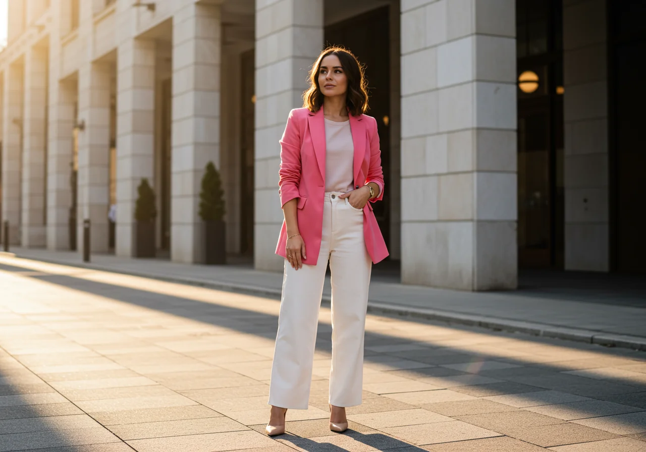 What to Wear with a Pink Blazer? 21 Best Outfit Ideas to Elevate Your Look