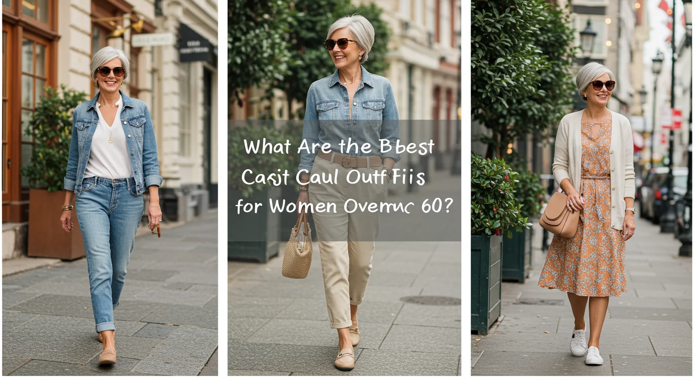 What Are the Best Casual Outfit Ideas for Women Over 60? (21+ Best Casual Fashion)