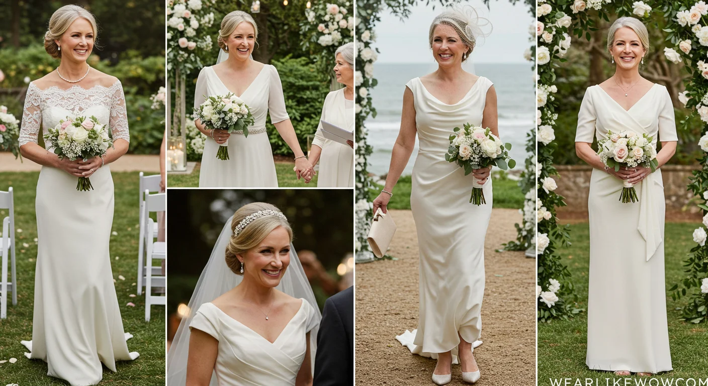 What Are The Best Wedding Dress Styles For Brides Over 50? 21 Bride Dress for Over 50