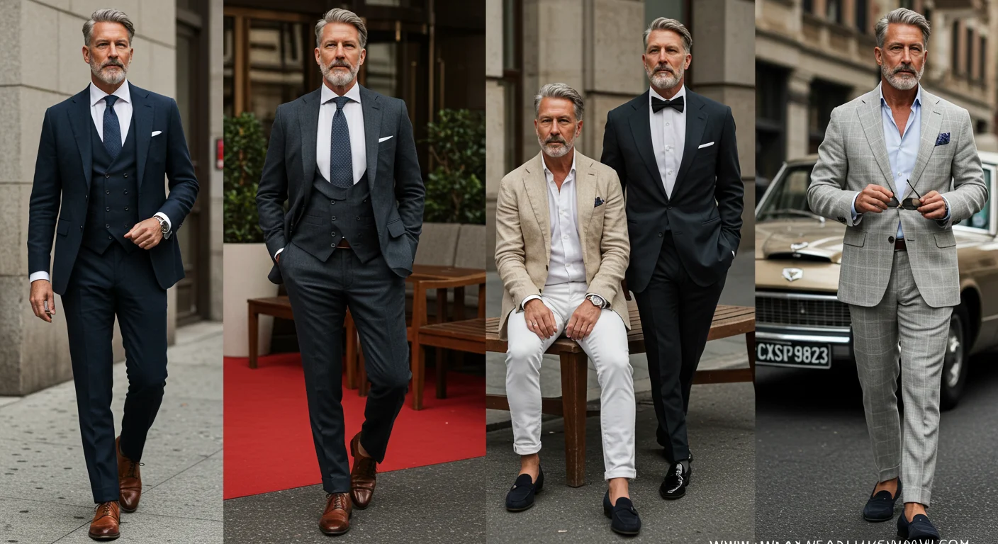21 Amazing Formal Outfit Ideas for Men Over 50: Formal Fashion Trend 2026