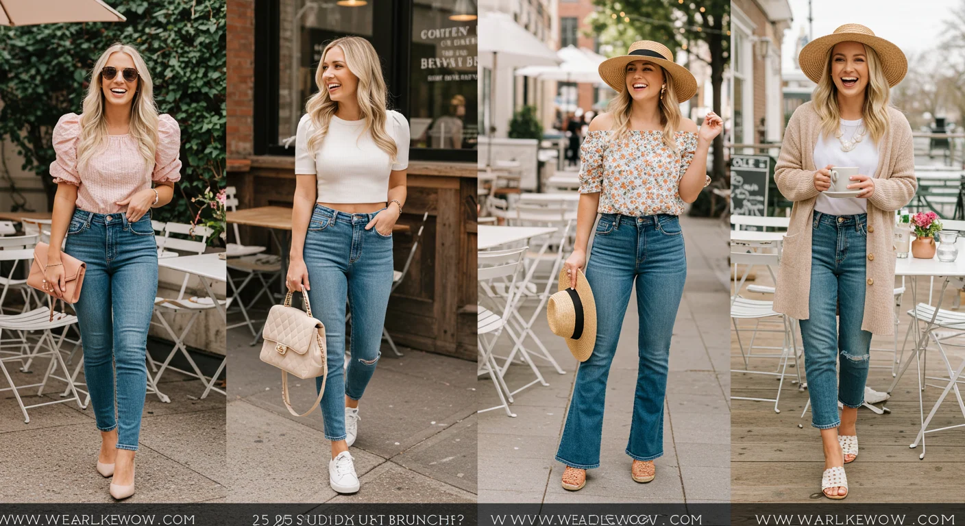 Are Jeans Appropriate for Sunday Brunch? 25 Sunday Brunch Outfit Trend 2025