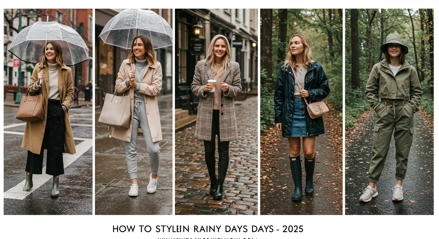 How to Style for Rainy Day Outfits in 2025: 21 Best Gloomy weather Day Outfits