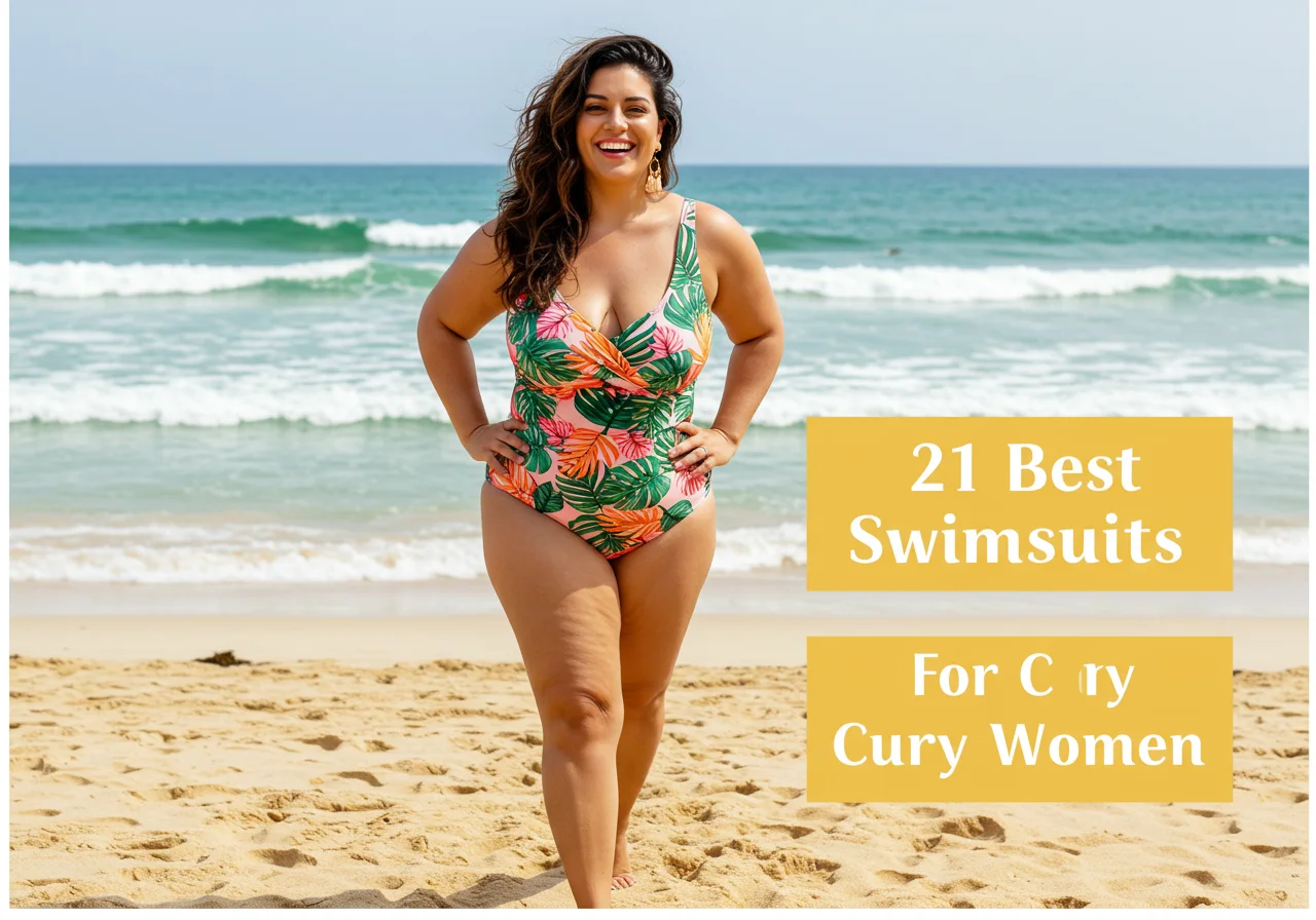 What are the Most Flattering Swimsuits for Plus-Size Women? 21 Best Swimsuits for Curvy Women
