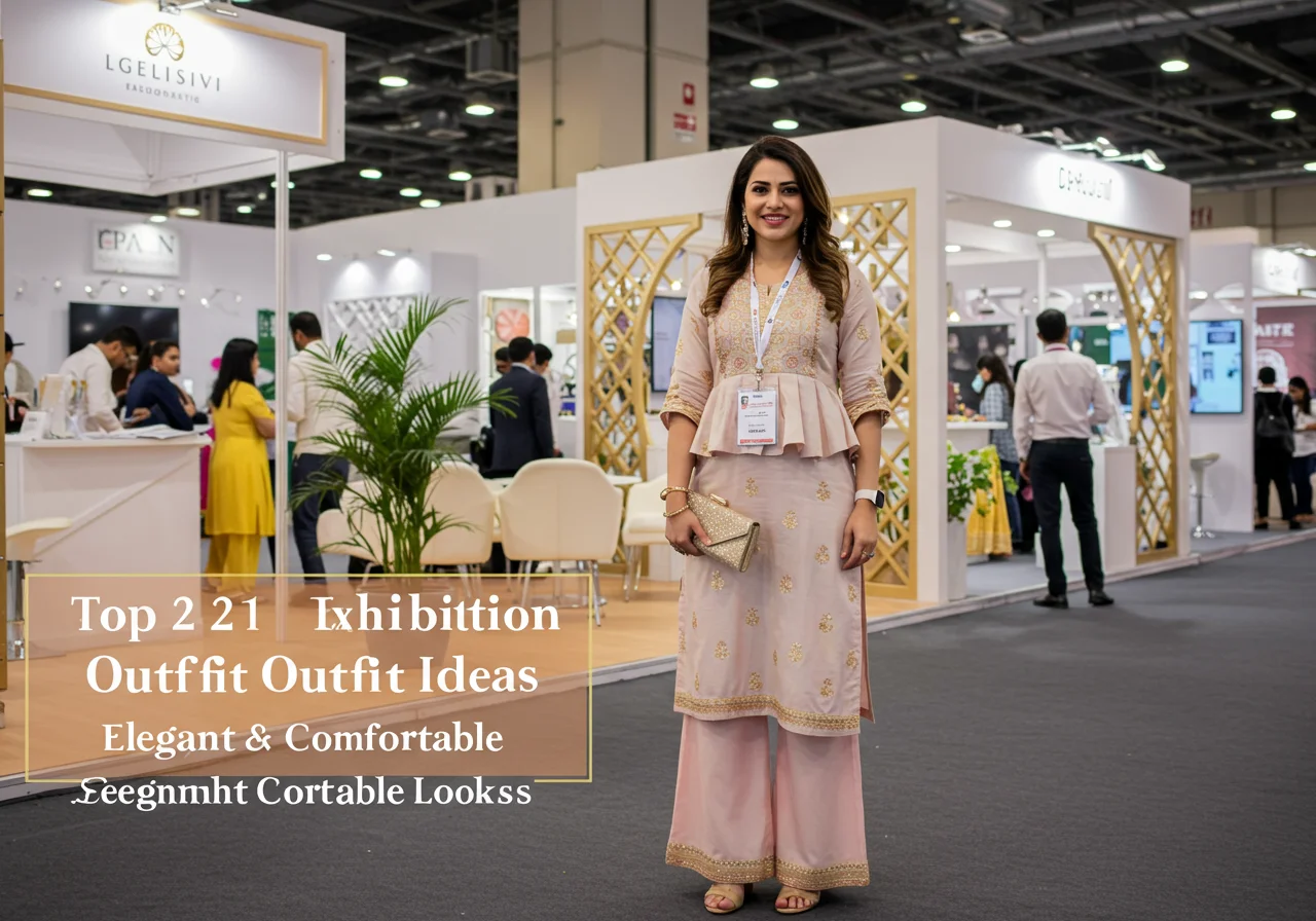 Top 21 Exhibition Outfit Ideas for Women: Blend of Elegance and Comfort