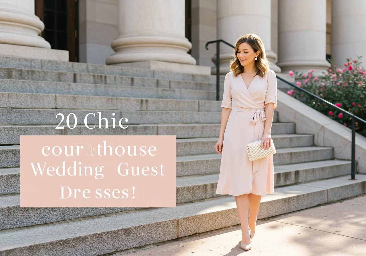 Chic & Stylish: What to Wear to a Courthouse Wedding as a Guest ? 20 Courthouse Wedding Guest Dress
