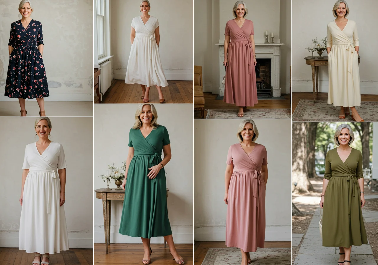 21 Best Dresses To Hide Belly For Women Over 50: Flatter Your Figure With Confidence