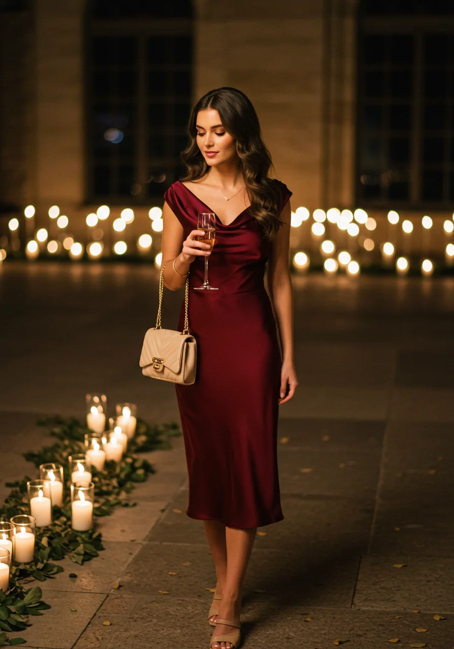 ​How to Style Midi Dress for Wedding as a Guest?​ 21 Best Midi Dress for Wedding