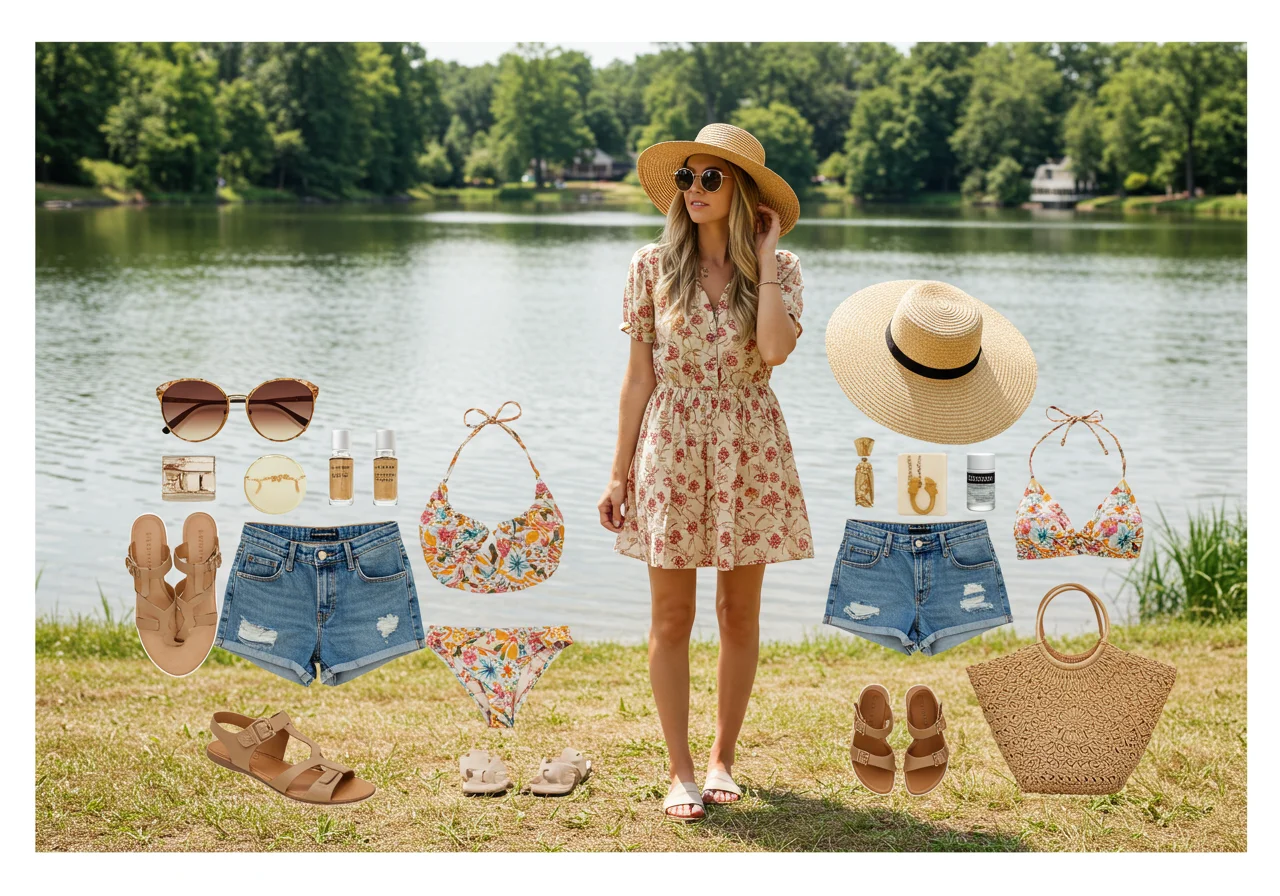 From Overpacked to Effortless: My 21 Lake Day Outfits Essentials