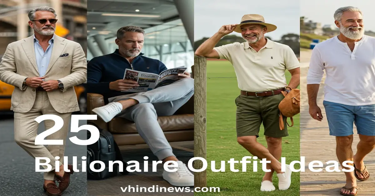 25 Billionaire Outfit Ideas for Men Over 50: Fashion Trend 2025 39 Billionaire Outfit Ideas 2