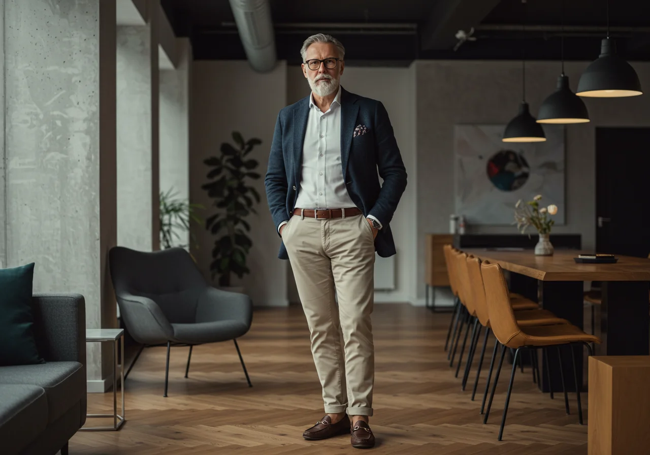 I Was Stuck in a Style Rut—Until These 21 Business Casual Outfits for Men Over 50 Changed the Game