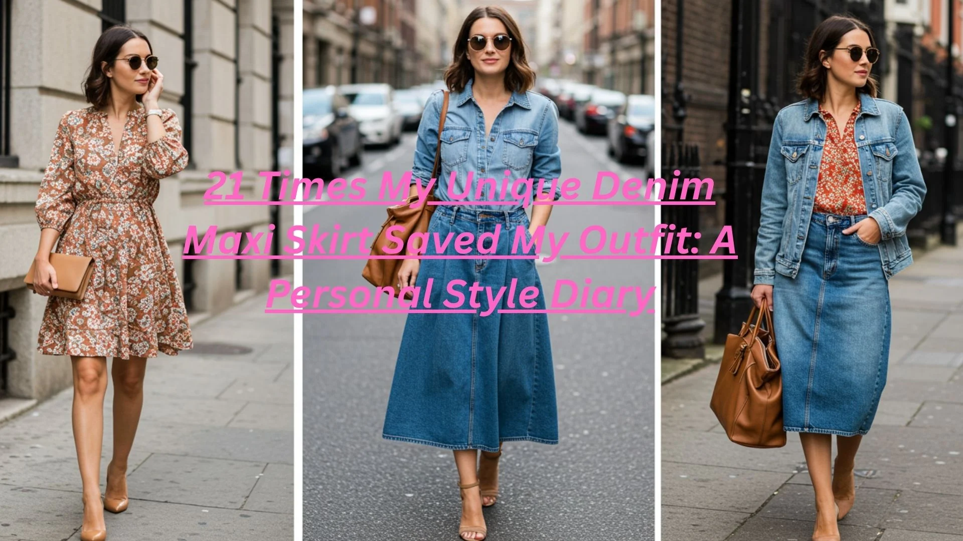 21 Times My Unique Denim Maxi Skirt Saved My Outfit: A Personal Style Diary