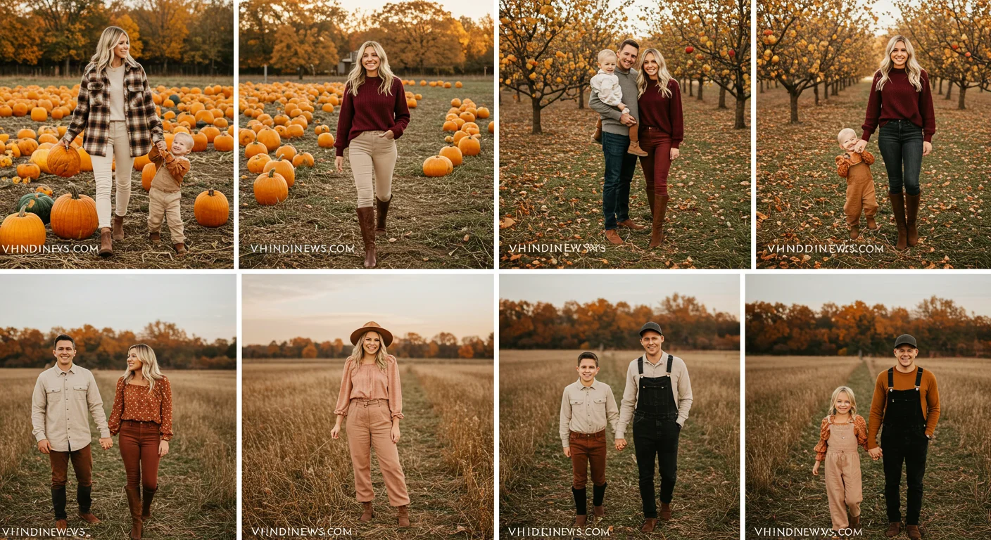 25 Fall Family Pictures Outfits: Picture-Perfect Looks That Won My Family’s Heart